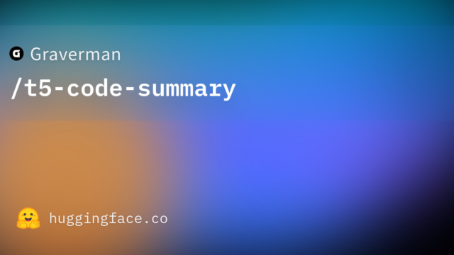 Graverman/t5-code-summary