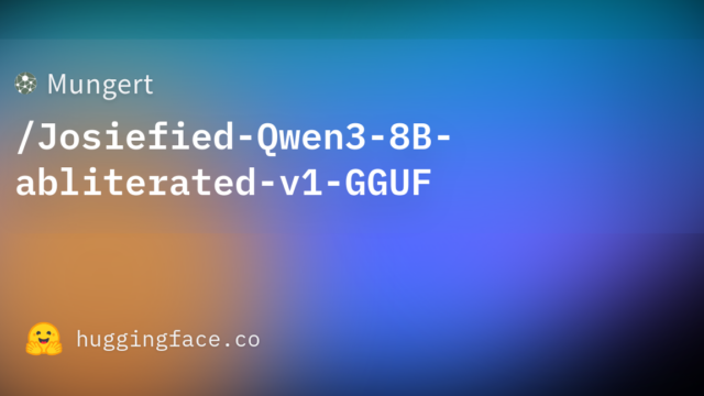 Mungert/Josiefied-Qwen3-8B-abliterated-v1-GGUF