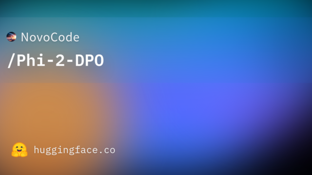NovoCode/Phi-2-DPO