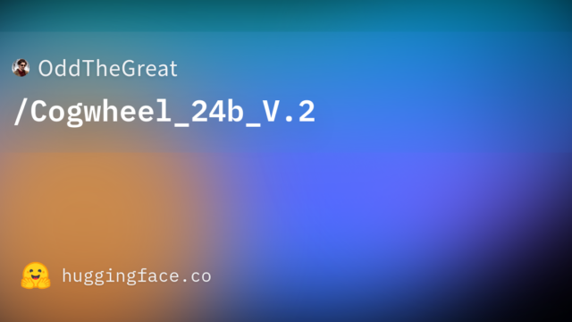 OddTheGreat/Cogwheel_24b_V.2