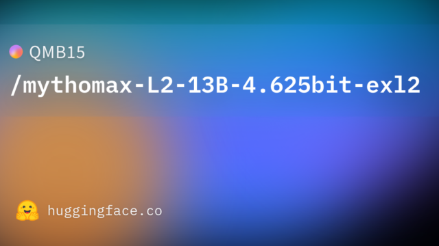 QMB15/mythomax-L2-13B-4.625bit-exl2