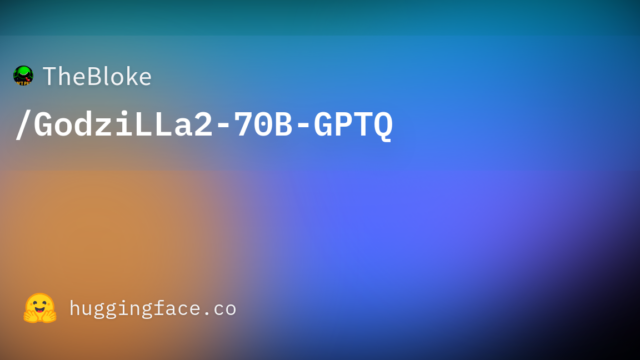 TheBloke/GodziLLa2-70B-GPTQ