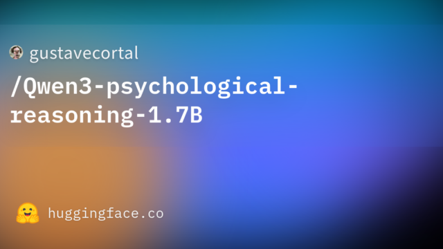 gustavecortal/Qwen3-psychological-reasoning-1.7B