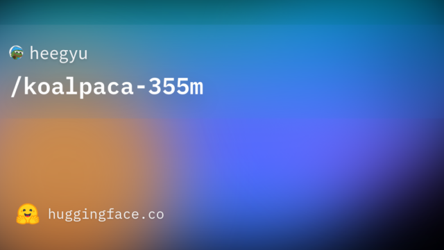 heegyu/koalpaca-355m