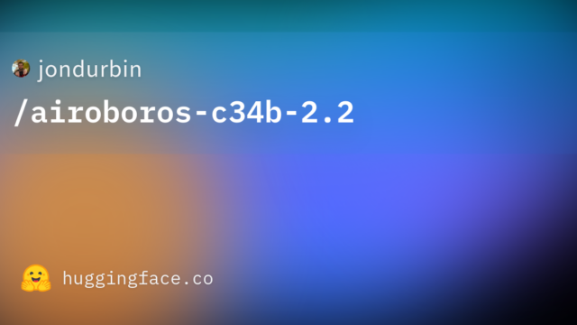 jondurbin/airoboros-c34b-2.2