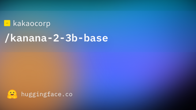 kakaocorp/kanana-2-3b-base