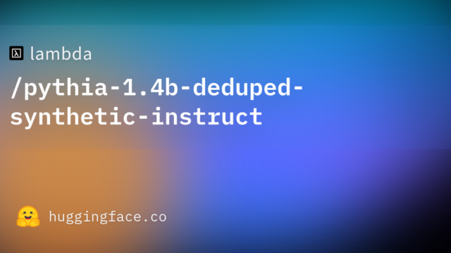 lambda/pythia-1.4b-deduped-synthetic-instruct