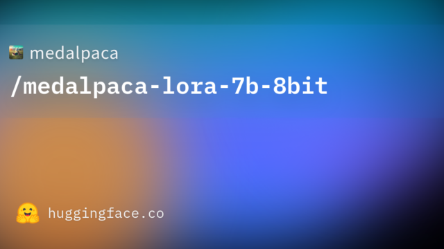 medalpaca/medalpaca-lora-7b-8bit