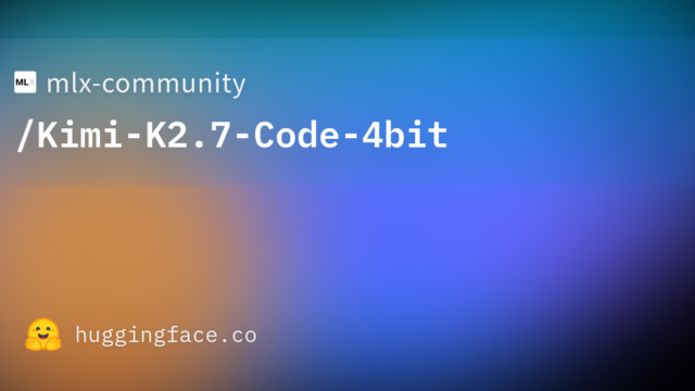 mlx-community/Kimi-K2.7-Code-4bit