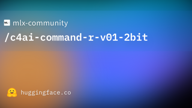 mlx-community/c4ai-command-r-v01-2bit