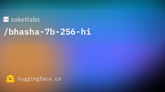 soketlabs/bhasha-7b-256-hi