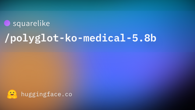 squarelike/polyglot-ko-medical-5.8b