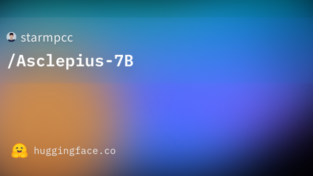 starmpcc/Asclepius-7B