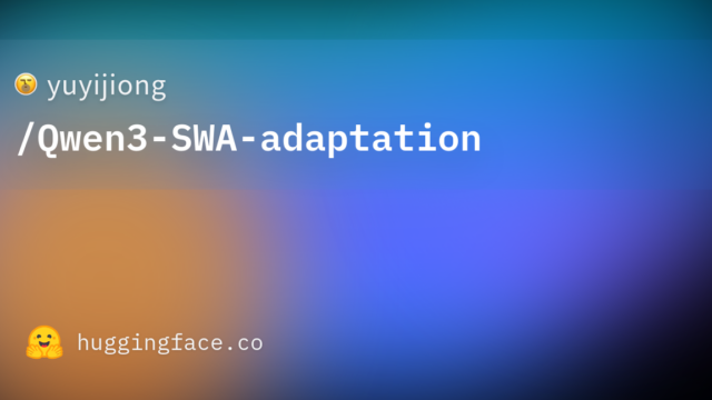 yuyijiong/Qwen3-SWA-adaptation