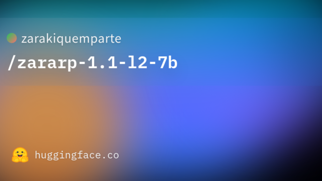 zarakiquemparte/zararp-1.1-l2-7b