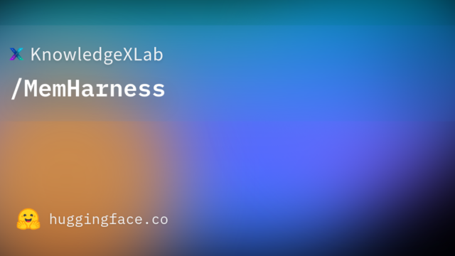 KnowledgeXLab/MemHarness