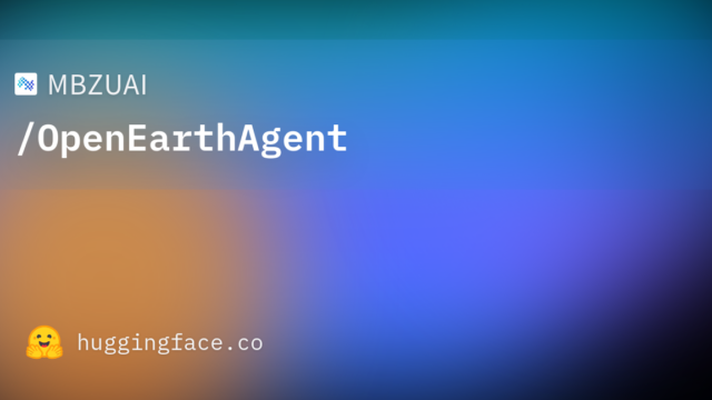 MBZUAI/OpenEarthAgent