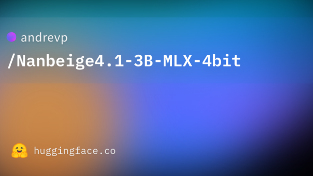 andrevp/Nanbeige4.1-3B-MLX-4bit