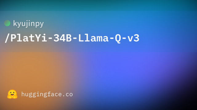 kyujinpy/PlatYi-34B-Llama-Q-v3