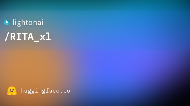 lightonai/RITA_xl