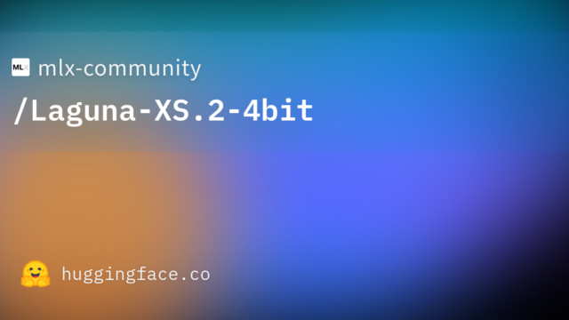 mlx-community/Laguna-XS.2-4bit
