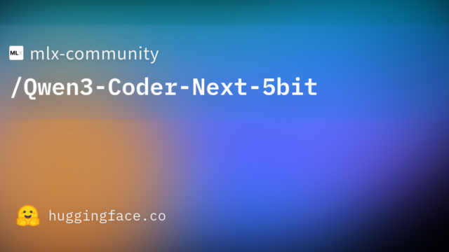 mlx-community/Qwen3-Coder-Next-5bit