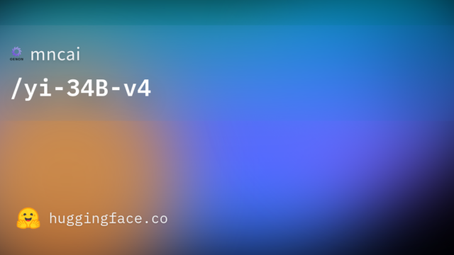 mncai/yi-34B-v4